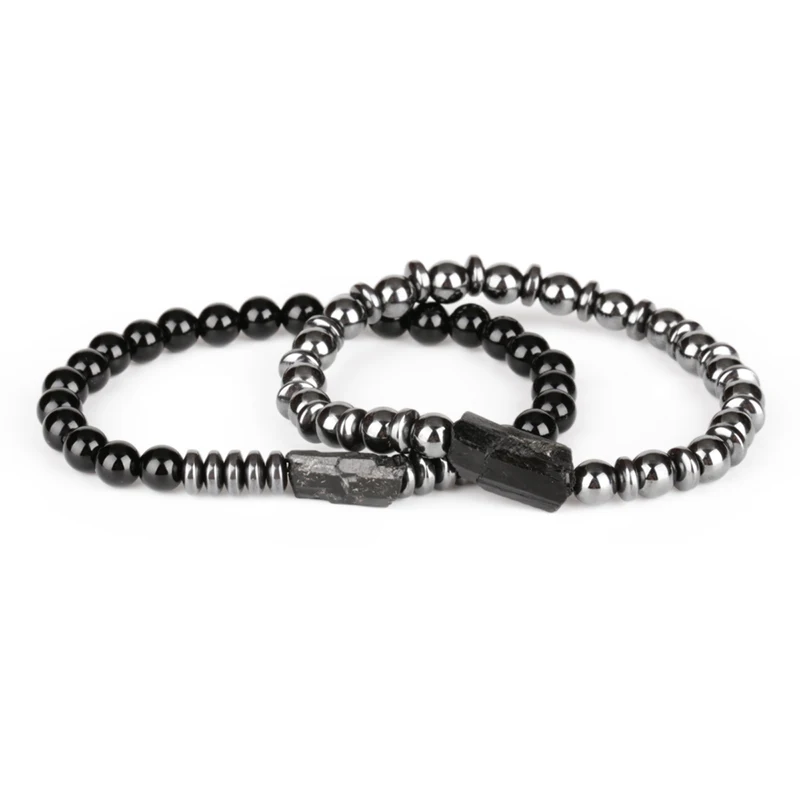 Charm Natural Rough Black Tourmaline Healing Calm Mineral Stone Bead 6mm Glossy Onyx Hematite Energy Bracelets For Man Women
Charm Natural Rough Black Tourmaline Healing Calm Mineral Stone Bead 6mm Glossy Onyx Hematite Energy Bracelets For Man Women