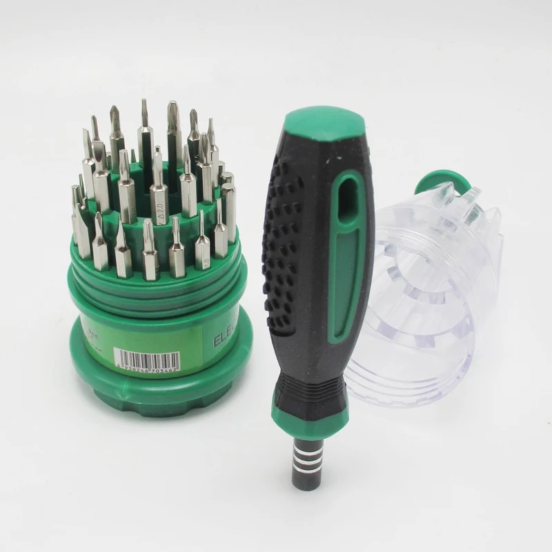 Tool Screwdriver Easy to Carry Can Open iPhone 0.8mm New 31 in 1 Precision Handle Screw Mobile Phone Repair Kit
Tool Screwdriver Easy to Carry Can Open iPhone 0.8mm New 31 in 1 Precision Handle Screw Mobile Phone Repair Kit