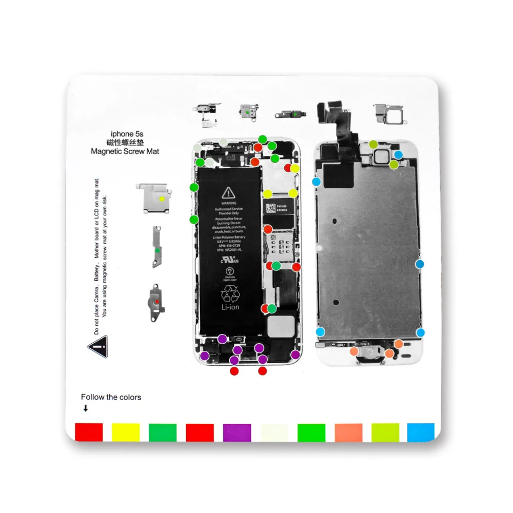 Iphone 6 Plus Screw Size Chart