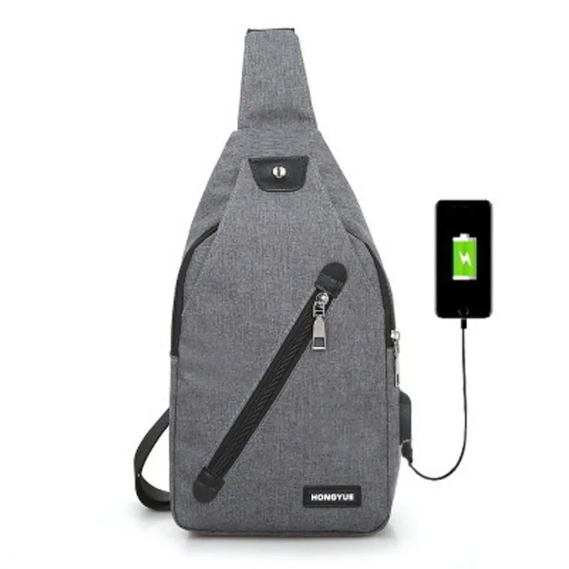 Chest Bag for men knapsack Casual Single Shoulder bagpack with USB Charging Polyester Sling Crossbody rucksacks mochila
Chest Bag for men knapsack Casual Single Shoulder bagpack with USB Charging Polyester Sling Crossbody rucksacks mochila
