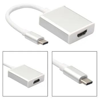 Type-C USB 3.1 Male to HDMI Cable Adapter USB 3.1 Male to HDMI 1080P USB-C for PC/Laptop
Type-C USB 3.1 Male to HDMI Cable Adapter USB 3.1 Male to HDMI 1080P USB-C for PC/Laptop