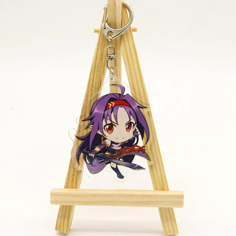 Anime Sword Art Online Acrylic Keychain Kirigaya Kazuto Yuuki Asuna keyring cartoon funny fashion popular anime figure keychain
Anime Sword Art Online Acrylic Keychain Kirigaya Kazuto Yuuki Asuna keyring cartoon funny fashion popular anime figure keychain