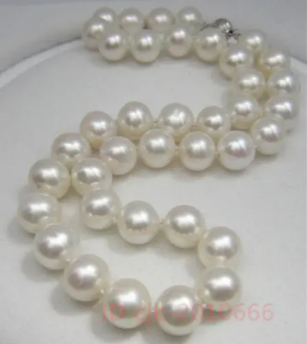 Free Shipping >> Details about HUGE 18"10-11MM GENUINE WHITE PEARL NECKLACE PERFECT Excellent Luster AAAA
Free Shipping >> Details about HUGE 18"10-11MM GENUINE WHITE PEARL NECKLACE PERFECT Excellent Luster AAAA