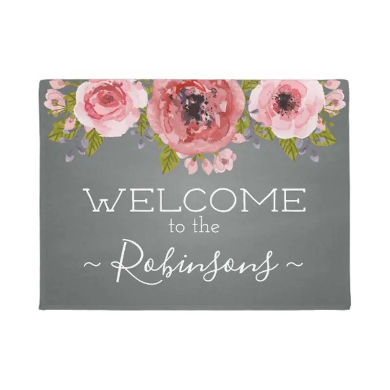 Watercolor Flowers Doormat Home City Rustic Doormat Home Decoration Entry Non-slip Door Mat Rubber Washable Floor
Watercolor Flowers Doormat Home City Rustic Doormat Home Decoration Entry Non-slip Door Mat Rubber Washable Floor