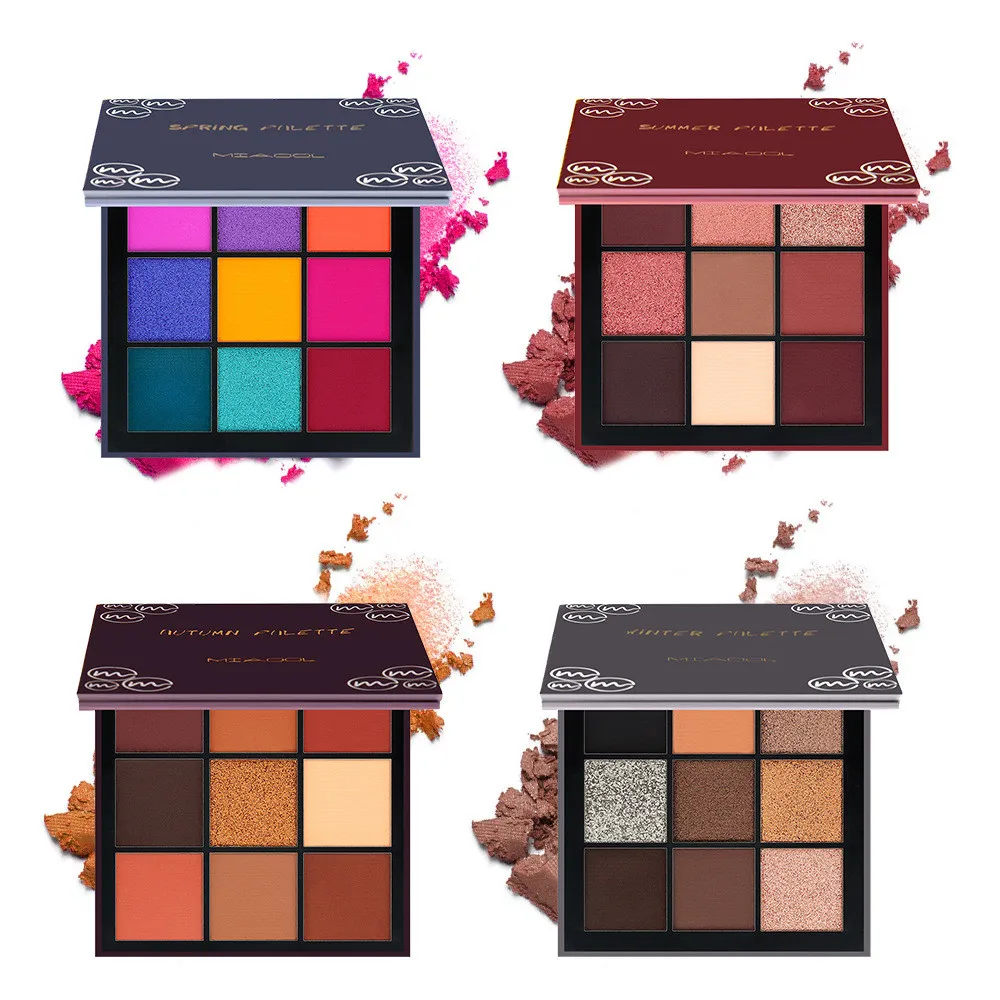 Miaool Eye Shadow Multicolor Professional Women‘s 9 Colors Cosmetics Matte Eyeshadow Palette Cream Make Up Shimmer Sets 19L0522
Miaool Eye Shadow Multicolor Professional Women‘s 9 Colors Cosmetics Matte Eyeshadow Palette Cream Make Up Shimmer Sets 19L0522