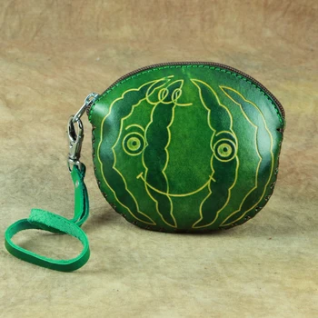 Fashion men women wallet full of fun cartoon small watermelon shape high quality vegetable tanned leathe casual Coin Purses
Fashion men women wallet full of fun cartoon small watermelon shape high quality vegetable tanned leathe casual Coin Purses