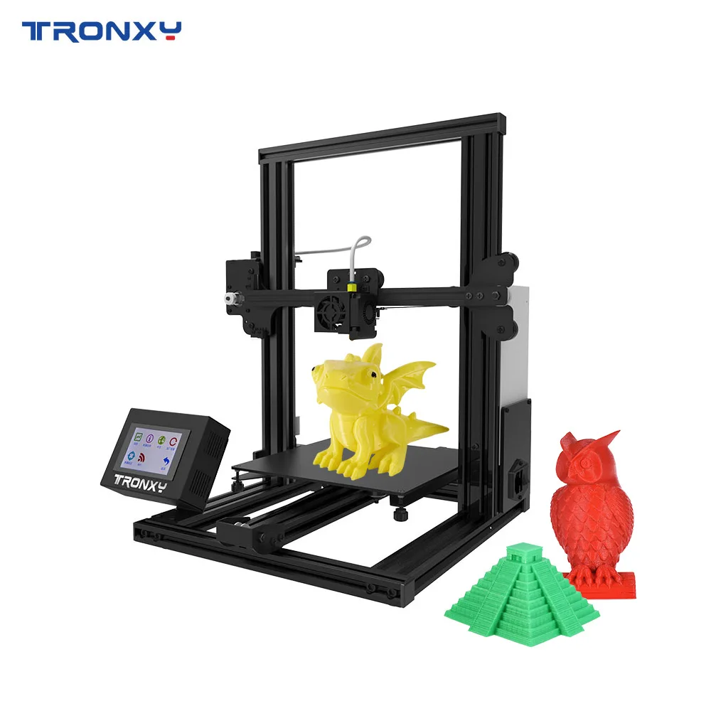 Tronxy XY-2 3D Printer 220*220*260mm with Heatbed Touch Screen Support TF Card USB Interface Free Sample PLA Filament
Tronxy XY-2 3D Printer 220*220*260mm with Heatbed Touch Screen Support TF Card USB Interface Free Sample PLA Filament
