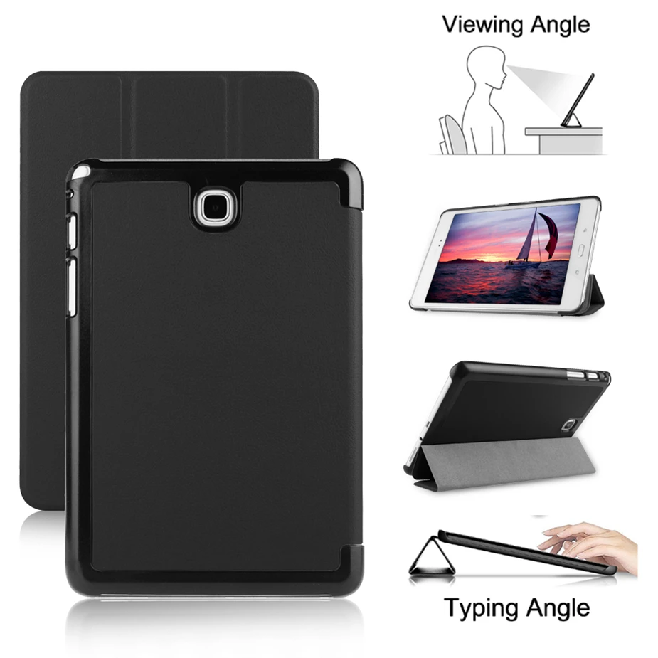 Smart Magnet PU Leather Tablet Case For Samsung Galaxy Tab A 8.0 T350 T355 T351 SM-T350 SM-T355 Tri-fold Stand PU Leather Cover
Smart Magnet PU Leather Tablet Case For Samsung Galaxy Tab A 8.0 T350 T355 T351 SM-T350 SM-T355 Tri-fold Stand PU Leather Cover