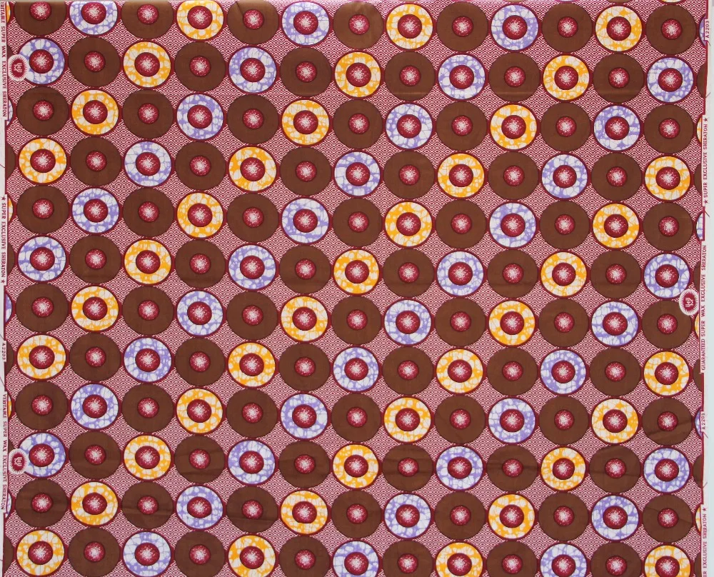 6 Yards African Wax Prints Fabric Wax Hollandais 100% Cotton Fabrics Material Dashiki Printed Real Floral for Dress
6 Yards African Wax Prints Fabric Wax Hollandais 100% Cotton Fabrics Material Dashiki Printed Real Floral for Dress