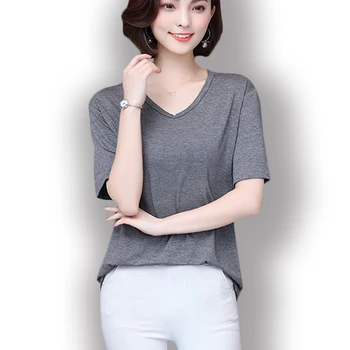M-5XL Plus Size Blouse Shirt For Women 2019 New Summer Women Blouse Casual Cotton Shirt Short Sleeve Ladies Tops Femme Clothing
M-5XL Plus Size Blouse Shirt For Women 2019 New Summer Women Blouse Casual Cotton Shirt Short Sleeve Ladies Tops Femme Clothing