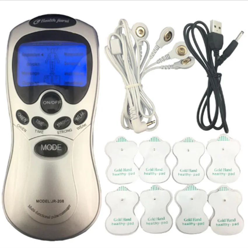 Health Care Electric Tens Acupuncture Full Body Massager Digital Therapy Machine 8 Pads For Back Neck Foot Amy Leg massage tool
Health Care Electric Tens Acupuncture Full Body Massager Digital Therapy Machine 8 Pads For Back Neck Foot Amy Leg massage tool