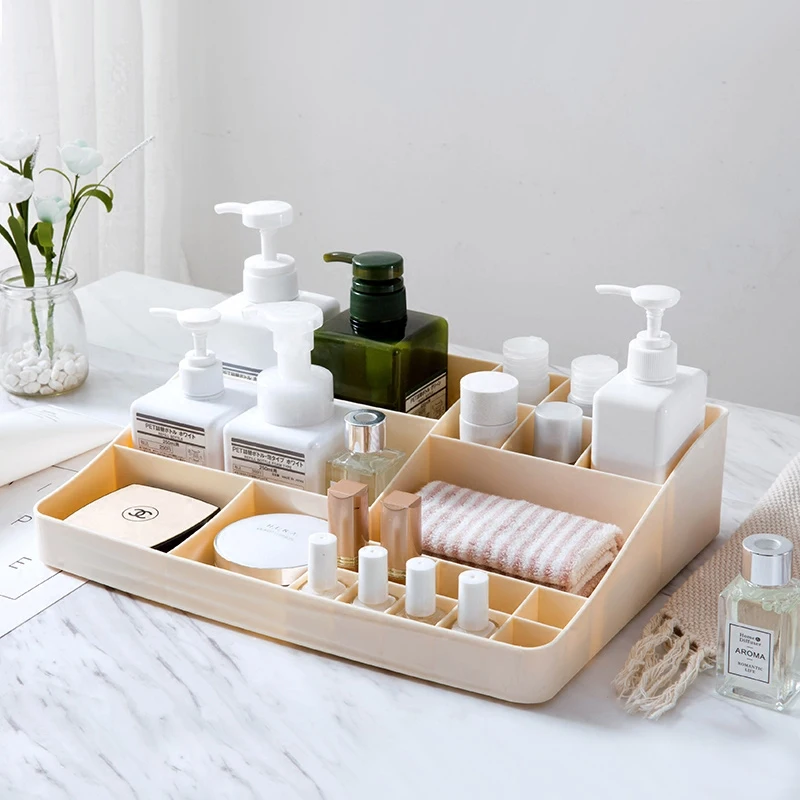Cosmetics Storage Box Dresser Tabletop Shelf Plastic Sheath Skincare Storage Organizer
Cosmetics Storage Box Dresser Tabletop Shelf Plastic Sheath Skincare Storage Organizer