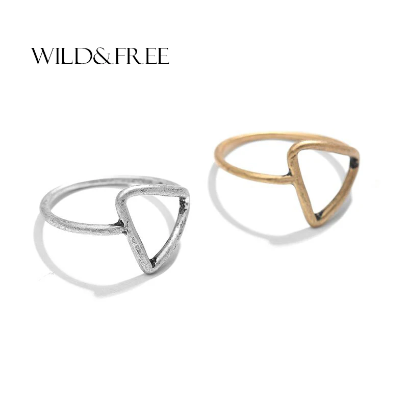 Wild & Free Vintage Geometric Design Triangle Rings for Women Simple Alloy Antique Gold Silver Midi Ring Jewelry
Wild & Free Vintage Geometric Design Triangle Rings for Women Simple Alloy Antique Gold Silver Midi Ring Jewelry