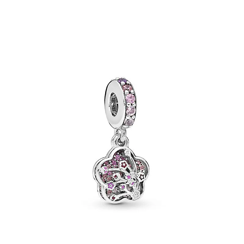 1PCS HTevak Silver Metal Pendant Pink Full Crystal Flower Hollow Peach Blossom Charm Fit Bracelet & Necklace DIY Jewelry Making
1PCS HTevak Silver Metal Pendant Pink Full Crystal Flower Hollow Peach Blossom Charm Fit Bracelet & Necklace DIY Jewelry Making