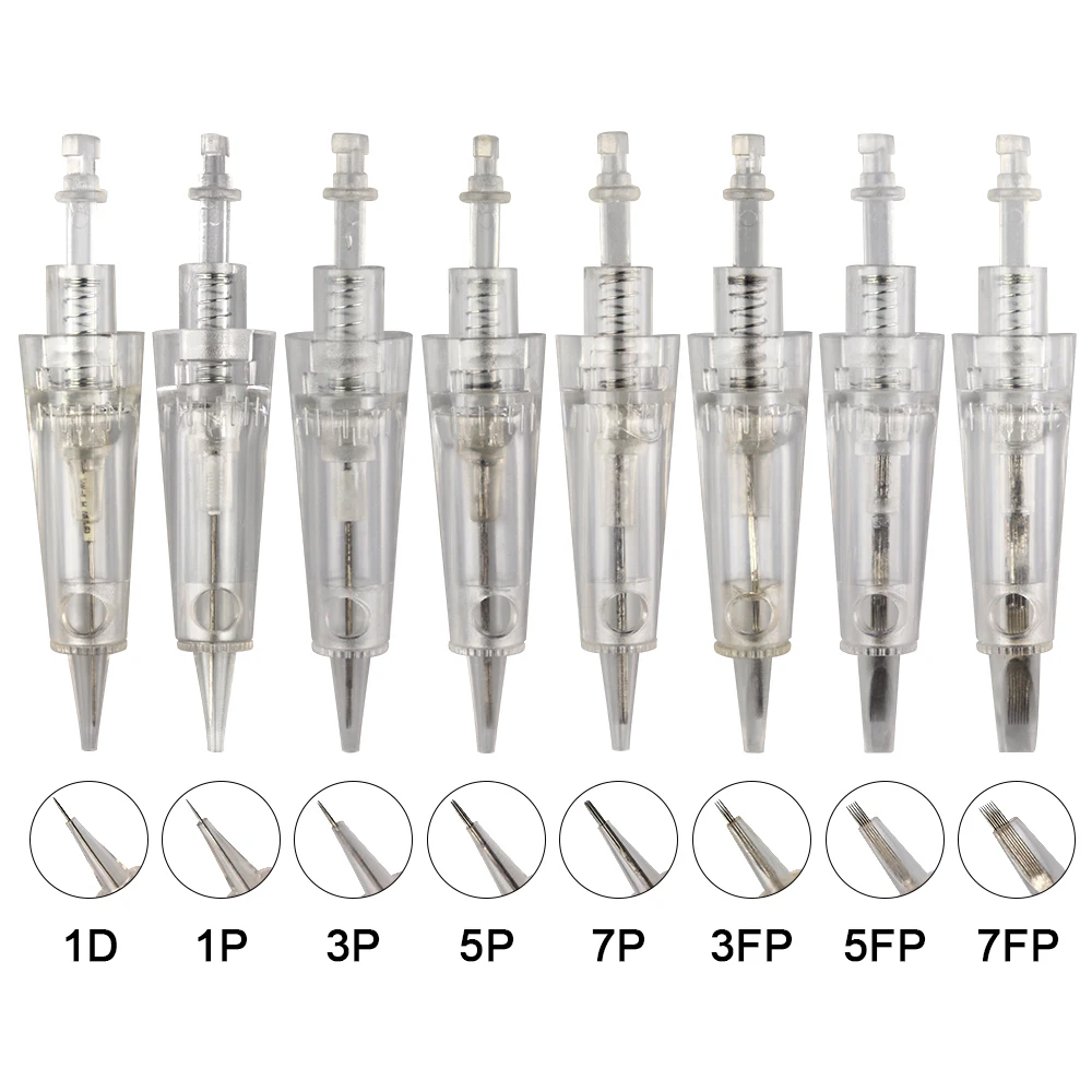 Tattoo Needle 50pcs Disposable Sterilized Permanent Makeup Cartridge Needles Tips For Eyebrow Lip Agulha Easy Click
Tattoo Needle 50pcs Disposable Sterilized Permanent Makeup Cartridge Needles Tips For Eyebrow Lip Agulha Easy Click