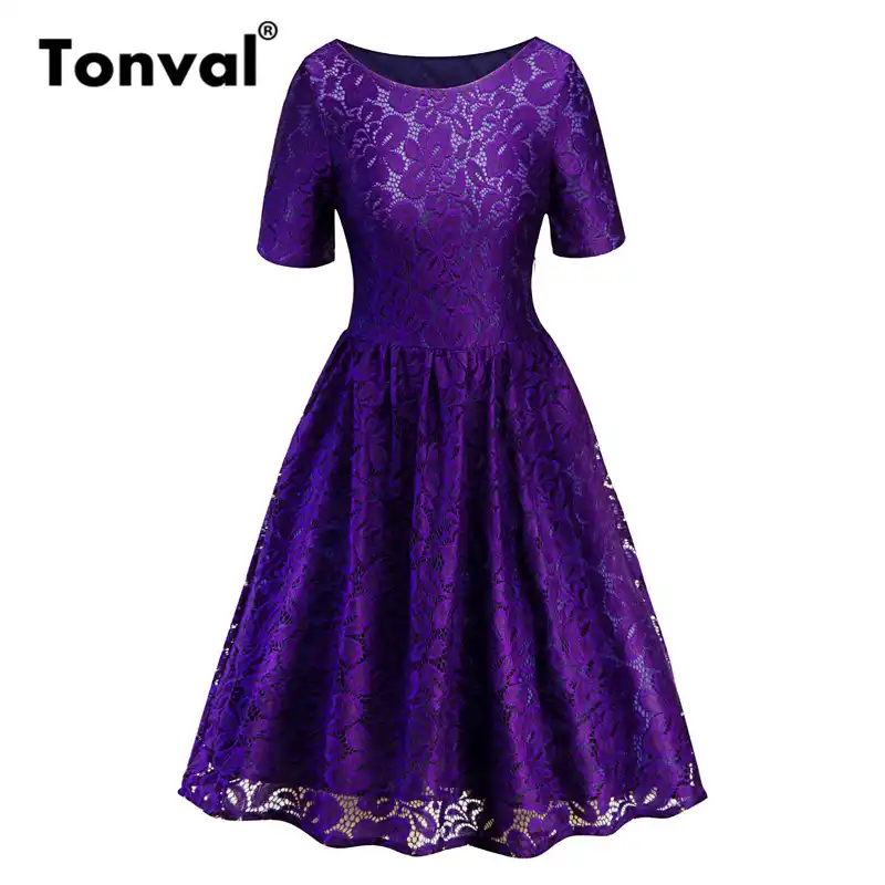 purple casual dress women's dresses