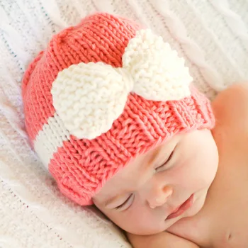 Cute Newborn Baby Infant Girls Boys Comfy Bowknot Cap Warm Knitted Beanie Hat Photography Props BM88
Cute Newborn Baby Infant Girls Boys Comfy Bowknot Cap Warm Knitted Beanie Hat Photography Props BM88