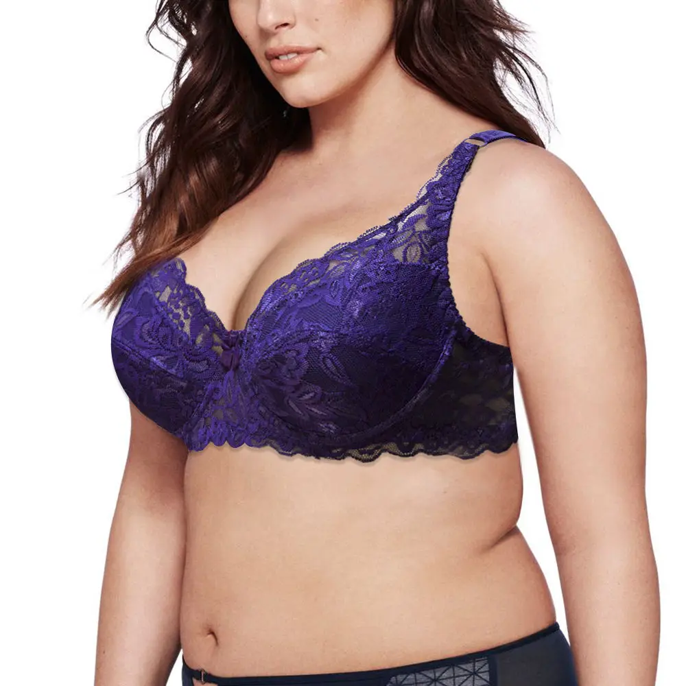 Sexy Perspective Lace Bra Plus size 32 34 36 38 40 42 44 AB C D E F DD Cup Underwire Lingerie Bra For Women Embroidery Underwear
Sexy Perspective Lace Bra Plus size 32 34 36 38 40 42 44 AB C D E F DD Cup Underwire Lingerie Bra For Women Embroidery Underwear