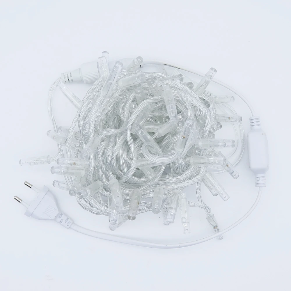 Outdoor Waterproof LED String 10M 100LEDs Holiday Light String 220V for Project Building Home Garden decoration
Outdoor Waterproof LED String 10M 100LEDs Holiday Light String 220V for Project Building Home Garden decoration