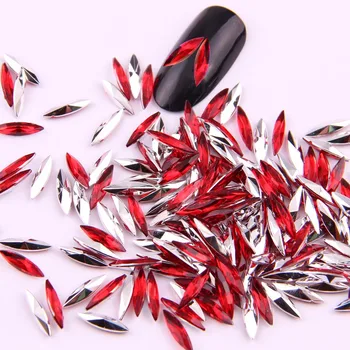 About 100pcs/lot 3x11mm 3D Shiny Mix Color Acrylic Horse Eye Point Back Rhinsetone For Nail Art Decorations
About 100pcs/lot 3x11mm 3D Shiny Mix Color Acrylic Horse Eye Point Back Rhinsetone For Nail Art Decorations