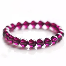 Natural Purple Garnet Quartz Bracelet Women Men Clear Round Crystal Beads Stretch Purple Garnet Bracelet 7mm 8mm 9mm AAAAAA
Natural Purple Garnet Quartz Bracelet Women Men Clear Round Crystal Beads Stretch Purple Garnet Bracelet 7mm 8mm 9mm AAAAAA