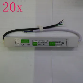 FREE DHL/CDEK, 20pcs/lot DC12V 30W LED power driver for DC12V LED light,Input 110V~260V IP67 waterproof power supply transformer
FREE DHL/CDEK, 20pcs/lot DC12V 30W LED power driver for DC12V LED light,Input 110V~260V IP67 waterproof power supply transformer