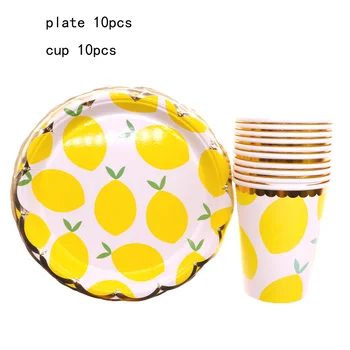 Lemon Foil Gold Yellow Theme Disposable Wedding Decorations Birthday Party Supplies for Kids Paper Plates baby shower Decoration
Lemon Foil Gold Yellow Theme Disposable Wedding Decorations Birthday Party Supplies for Kids Paper Plates baby shower Decoration