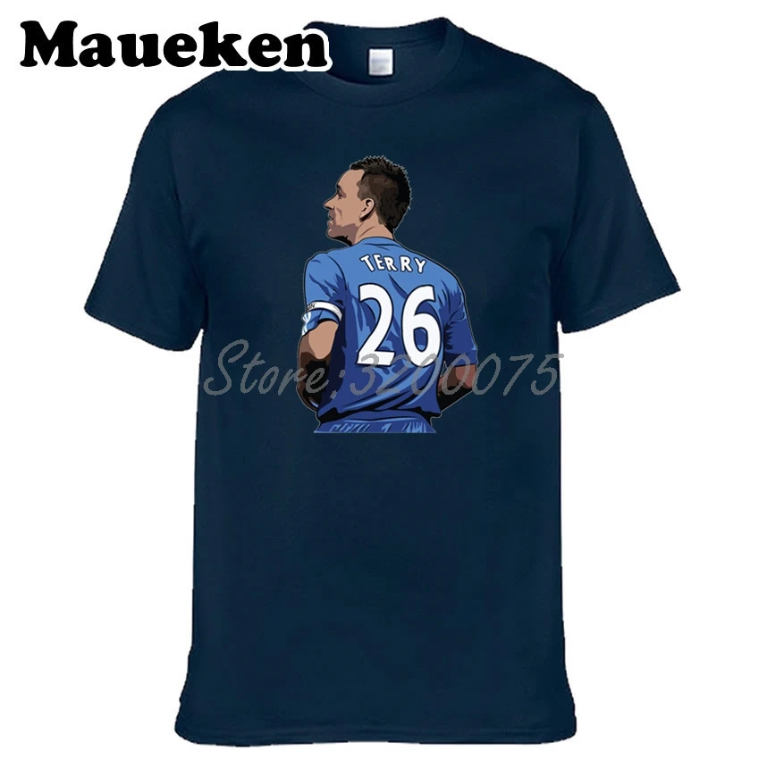 Men John George Terry 26 england Legend Captain T-shirt Clothes T Shirt Men's for chelsea fans gift o-neck tee W17080210
Men John George Terry 26 england Legend Captain T-shirt Clothes T Shirt Men's for chelsea fans gift o-neck tee W17080210