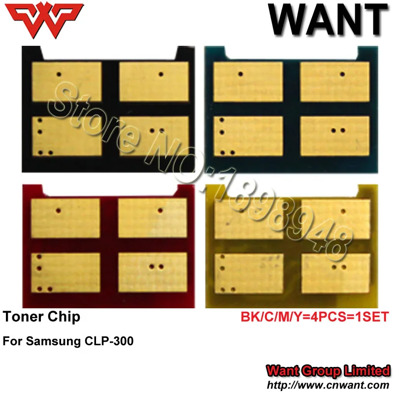 CLP-300 тонер-чип для Samsung 2160 3160FN 3160N тонер-картридж чип CLP300 clp300 K/C/M/Y resetter EUR EXP версия |