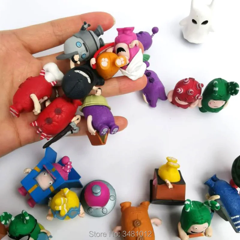 oddbods mini figurine set