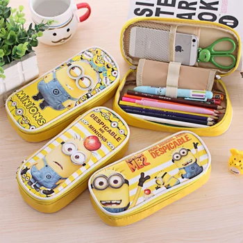 1pc Kawaii Little Yellow Man Design School Pencil Case Large Capacity Pencil Bag PU Leather For Kids Student Pen Box Stationery
1pc Kawaii Little Yellow Man Design School Pencil Case Large Capacity Pencil Bag PU Leather For Kids Student Pen Box Stationery