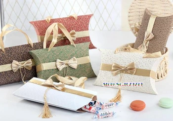16x12x4.5cm Pillow Shape Candy Box bag with ribbon,Wedding Favor Gift Boxes pie Party Box bags eco friendly kraft promotion
16x12x4.5cm Pillow Shape Candy Box bag with ribbon,Wedding Favor Gift Boxes pie Party Box bags eco friendly kraft promotion