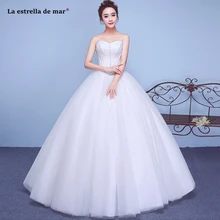 Fluffy Dress Wedding Promotion For Promotional Vestido De Noiva2018 New Y Sweetheart Fluffy White Princess Wedding Dresses Long Robe Mariee