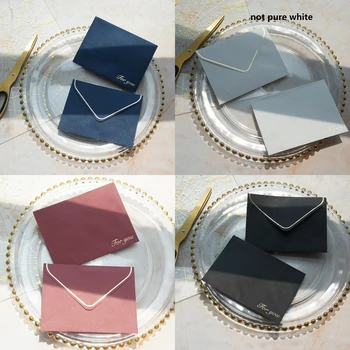 13.5*10cm 25pcs Gold for You Dark Red Blue Black White Envelope As Greeting Card Wedding Birthday Party Invitation Envelope DIY
13.5*10cm 25pcs Gold for You Dark Red Blue Black White Envelope As Greeting Card Wedding Birthday Party Invitation Envelope DIY