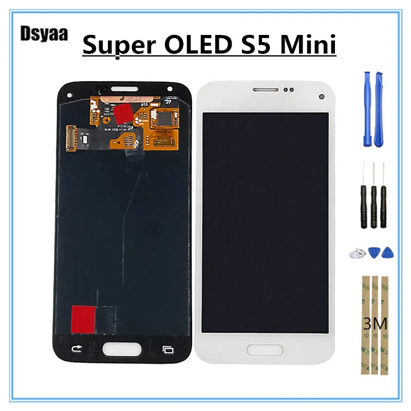 4.5 Inch for SAMSUNG for Galaxy S5 Mini G800 G800F G800H LCD Display Touch Screen Digitizer Assembly with Free Tools
4.5 Inch for SAMSUNG for Galaxy S5 Mini G800 G800F G800H LCD Display Touch Screen Digitizer Assembly with Free Tools