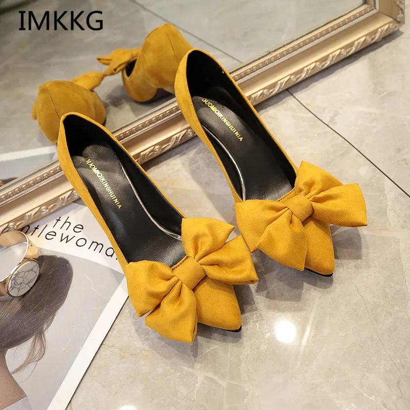 Women Pumps Brand Women Shoes High Heels Sexy Bow Pointed Toe High Heels Ladies Shoes V425
Women Pumps Brand Women Shoes High Heels Sexy Bow Pointed Toe High Heels Ladies Shoes V425