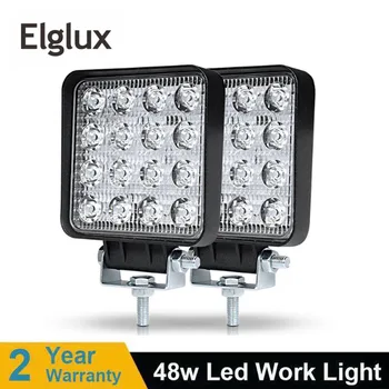 4 inch 48W Square LED Work Light High Power Spotlight Floodlight For 4x4 Offroad ATV UTV Truck Tractor Motorcycle lights
4 inch 48W Square LED Work Light High Power Spotlight Floodlight For 4x4 Offroad ATV UTV Truck Tractor Motorcycle lights