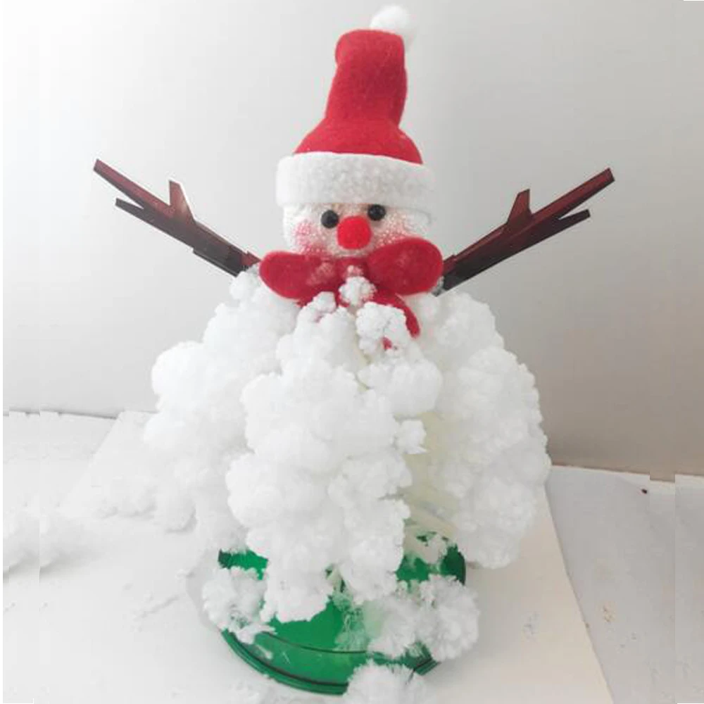 2020 H22xW9cm White Magic Growing Paper Snowman Tree Snow Man Crystals Christmas Trees Funny Educational Kids Toys For Children
2020 H22xW9cm White Magic Growing Paper Snowman Tree Snow Man Crystals Christmas Trees Funny Educational Kids Toys For Children