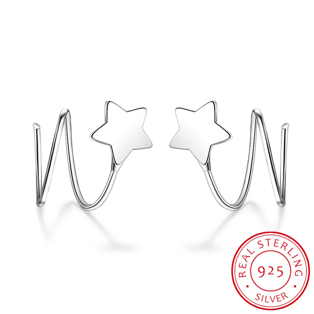 (so Small /tinny Earrings) 100% Real. 925 Sterling Silver Fine Jewelry Twisted Star Ear Stud Earrings Gtle1678
(so Small /tinny Earrings) 100% Real. 925 Sterling Silver Fine Jewelry Twisted Star Ear Stud Earrings Gtle1678