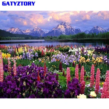 GATYZTORY Frameless Flower DIY Painting By Numbers Landscape Modern Home Wall Art Decor Handpainted Oil Painting For Unique Gift
GATYZTORY Frameless Flower DIY Painting By Numbers Landscape Modern Home Wall Art Decor Handpainted Oil Painting For Unique Gift