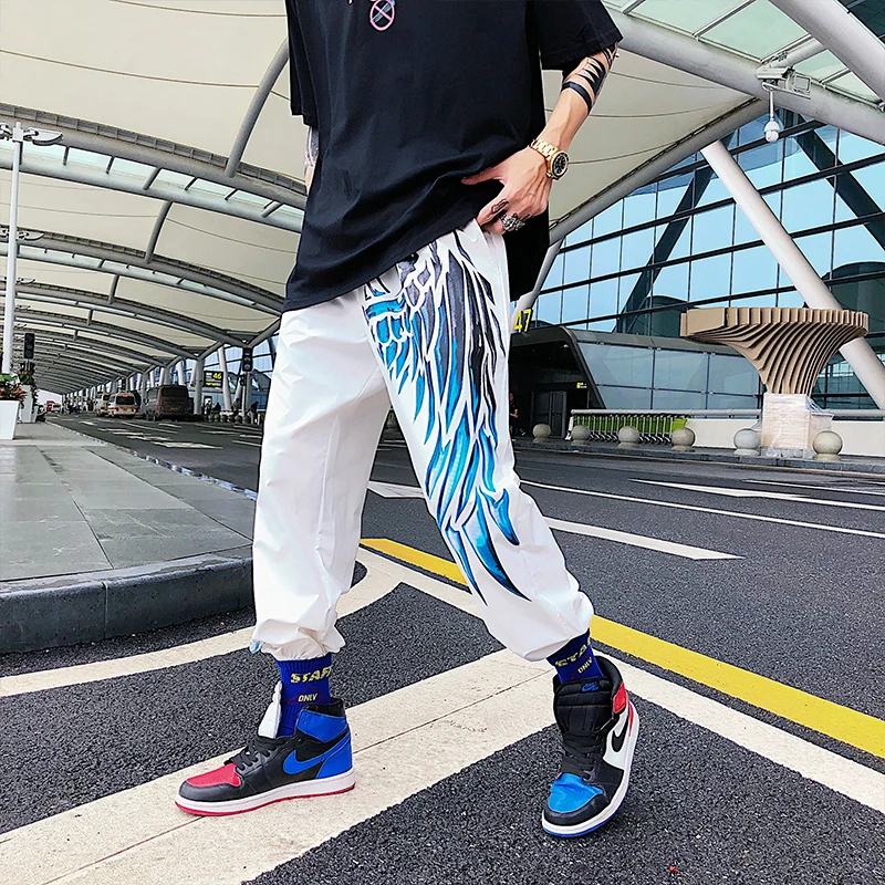 2019 New Fashion Summer gradient color Harem Pants Elastic Waist Hip Hop Pants Golden wings Jogging Pants
2019 New Fashion Summer gradient color Harem Pants Elastic Waist Hip Hop Pants Golden wings Jogging Pants