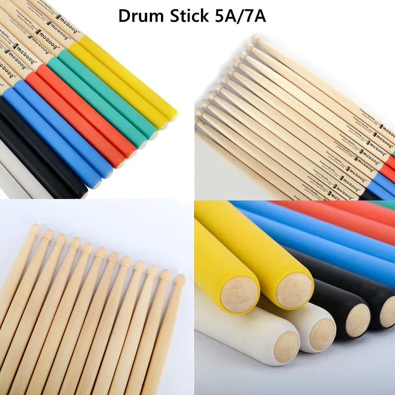 1 Pair 5A/ 7A Maple Drumsticks Professional Wood Drum Sticks Multiple Color Options Drums Accessories Musical Instruments
1 Pair 5A/ 7A Maple Drumsticks Professional Wood Drum Sticks Multiple Color Options Drums Accessories Musical Instruments