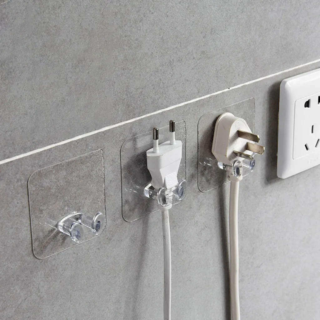 6pc Wall Storage Hook Power Plug Socket Holder Wall Adhesive Hanger Home Office Towel Key Hooks Kitchen Organizer Storage
6pc Wall Storage Hook Power Plug Socket Holder Wall Adhesive Hanger Home Office Towel Key Hooks Kitchen Organizer Storage