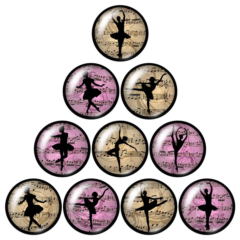 Beauty Dancing girls ballet 10pcs 12mm/16mm/18mm/25mm/30mm Round photo glass cabochon demo flat back Making findings
Beauty Dancing girls ballet 10pcs 12mm/16mm/18mm/25mm/30mm Round photo glass cabochon demo flat back Making findings