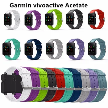 For Garmin Strap Silicone Replacement band For Garmin Vivoactive Acetate Watchbands Silicone watch strap Wearable Devices 100pcs
For Garmin Strap Silicone Replacement band For Garmin Vivoactive Acetate Watchbands Silicone watch strap Wearable Devices 100pcs