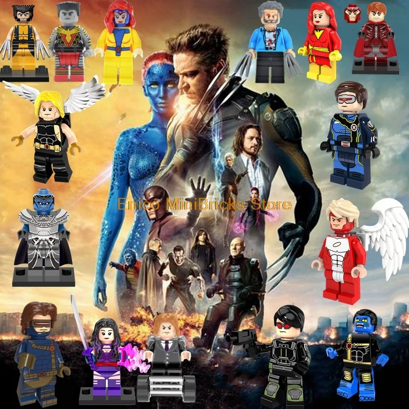 X-Men Dark Phoenix Marvel Super Heroes X Men Wolverine Angel Beast Figures Action Building Blocks Model Toys For Children
X-Men Dark Phoenix Marvel Super Heroes X Men Wolverine Angel Beast Figures Action Building Blocks Model Toys For Children
