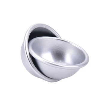 2pcs Bath Bomb Molds DIY Aluminum Bath Bomb Molds Bath Fizzy Sphere Round Ball Molds
2pcs Bath Bomb Molds DIY Aluminum Bath Bomb Molds Bath Fizzy Sphere Round Ball Molds