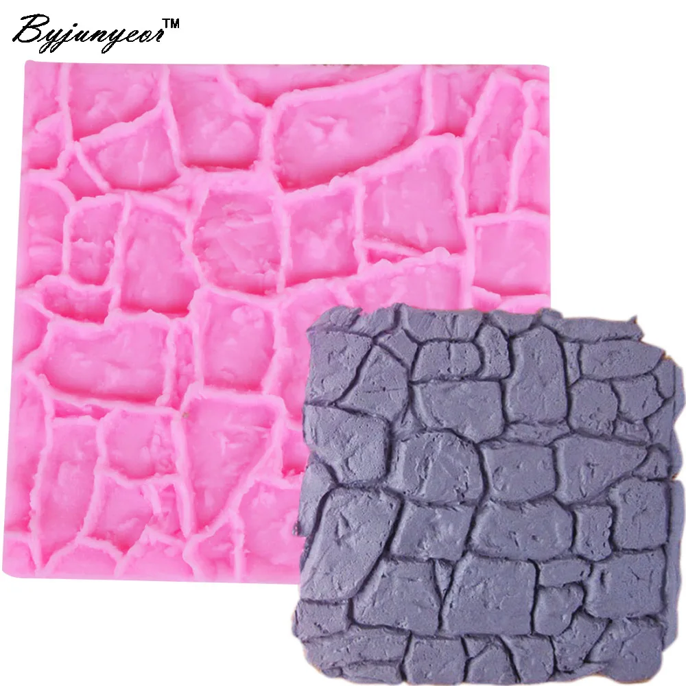 Byjunyeor M476 Cake tools Dry Wall Formas De Silicone Mold Castle Stone Bark Fondant Cake Mold Mould Chocolate Tools 10*10*0.4CM
Byjunyeor M476 Cake tools Dry Wall Formas De Silicone Mold Castle Stone Bark Fondant Cake Mold Mould Chocolate Tools 10*10*0.4CM