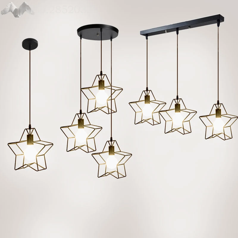2017 Wrought iron 1/2/3 heads star children room ceiling dome lamp creative personality retro nostalgia cafe bar ceiling light
2017 Wrought iron 1/2/3 heads star children room ceiling dome lamp creative personality retro nostalgia cafe bar ceiling light