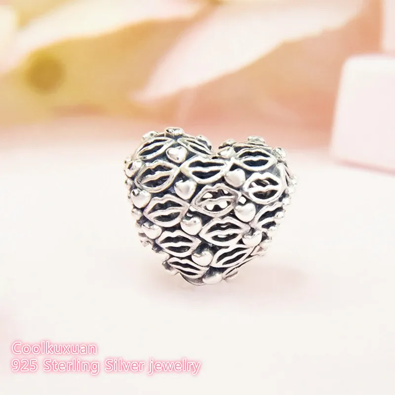 Valentine's Day 925 Sterling Silver Love & Kisses Charm Heart Beads Fit Original Pandora Charms Bracelet Diy Jewelry Making
Valentine's Day 925 Sterling Silver Love & Kisses Charm Heart Beads Fit Original Pandora Charms Bracelet Diy Jewelry Making